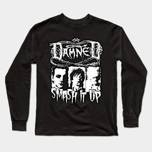 The Damned retro Long Sleeve T-Shirt